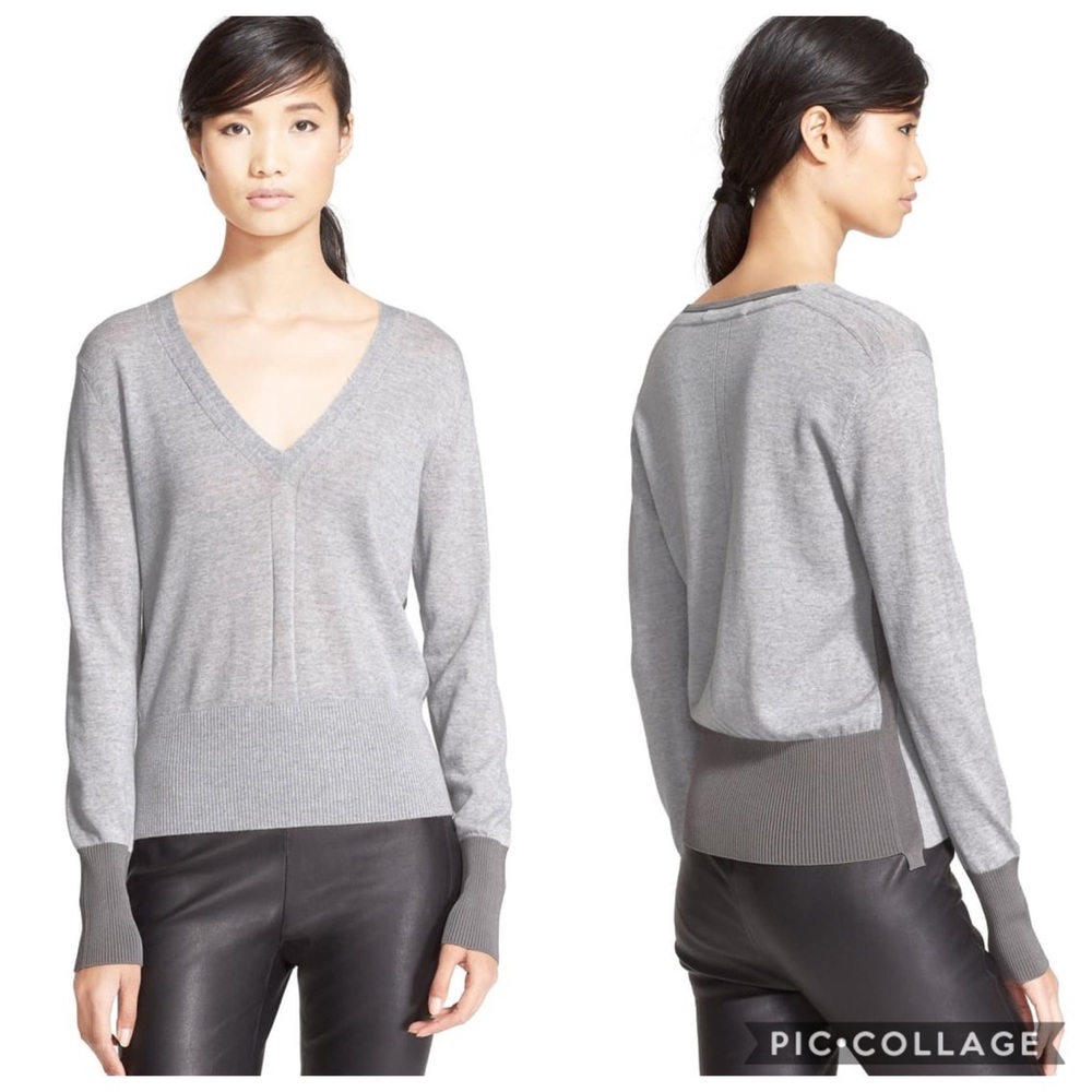 Rag & Bone Jessica Merino Wool V-Neck Sweater Size XS
